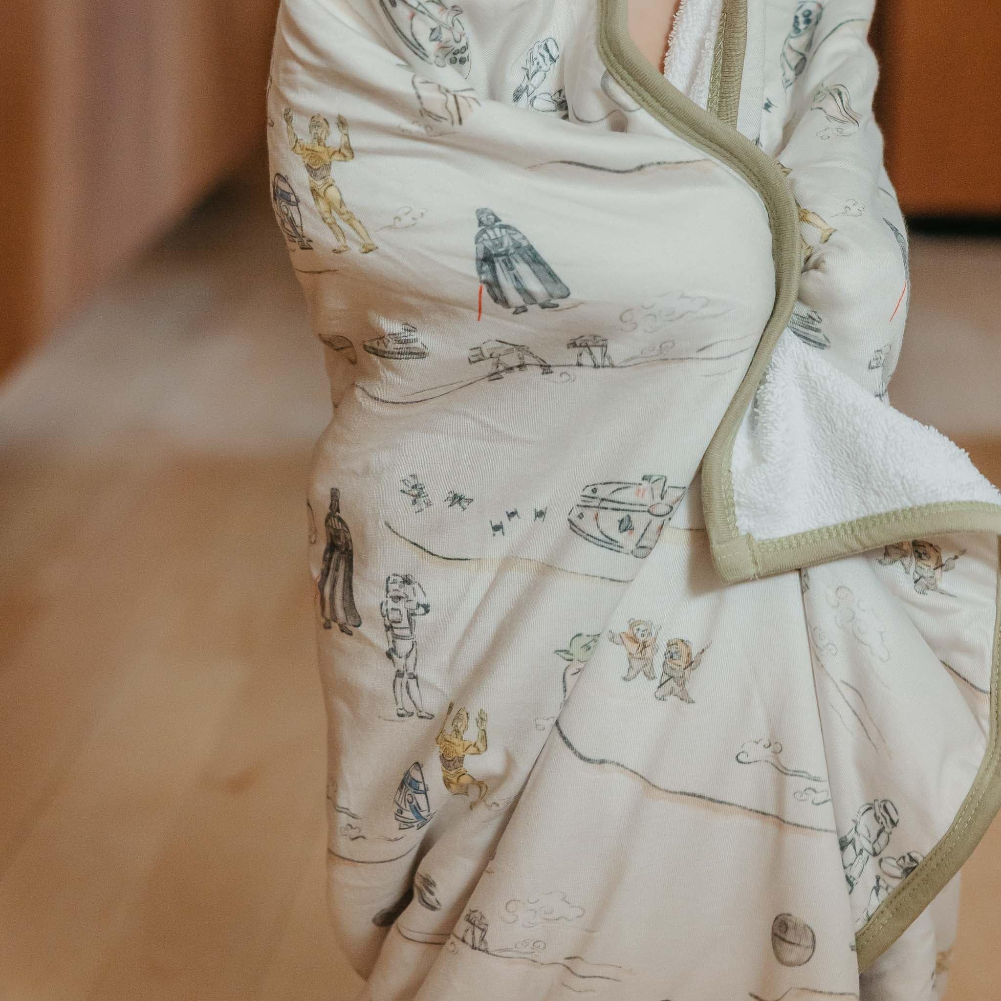 Copper Pearl Toalla con capucha para niños grandes de alta calidad