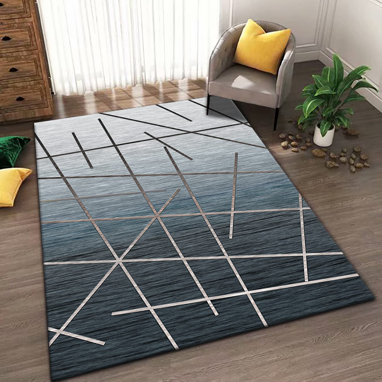 Tapis antidérapant de salon et de chevet pour créer une ambiance cocooning