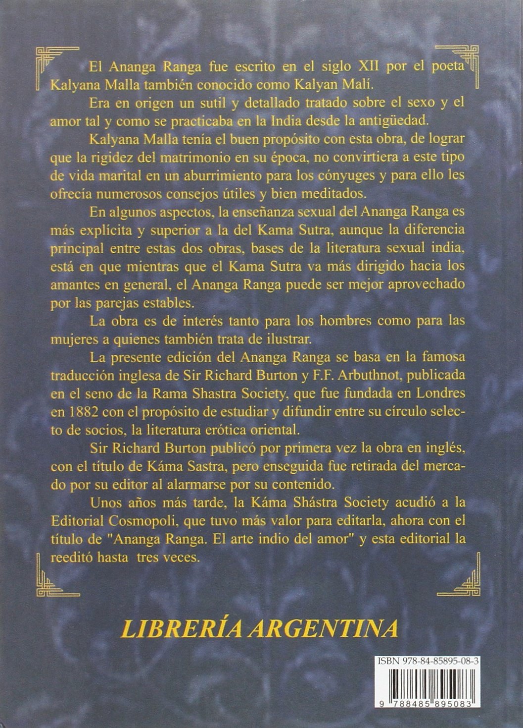 Ananga ranga : el arte indio del amor