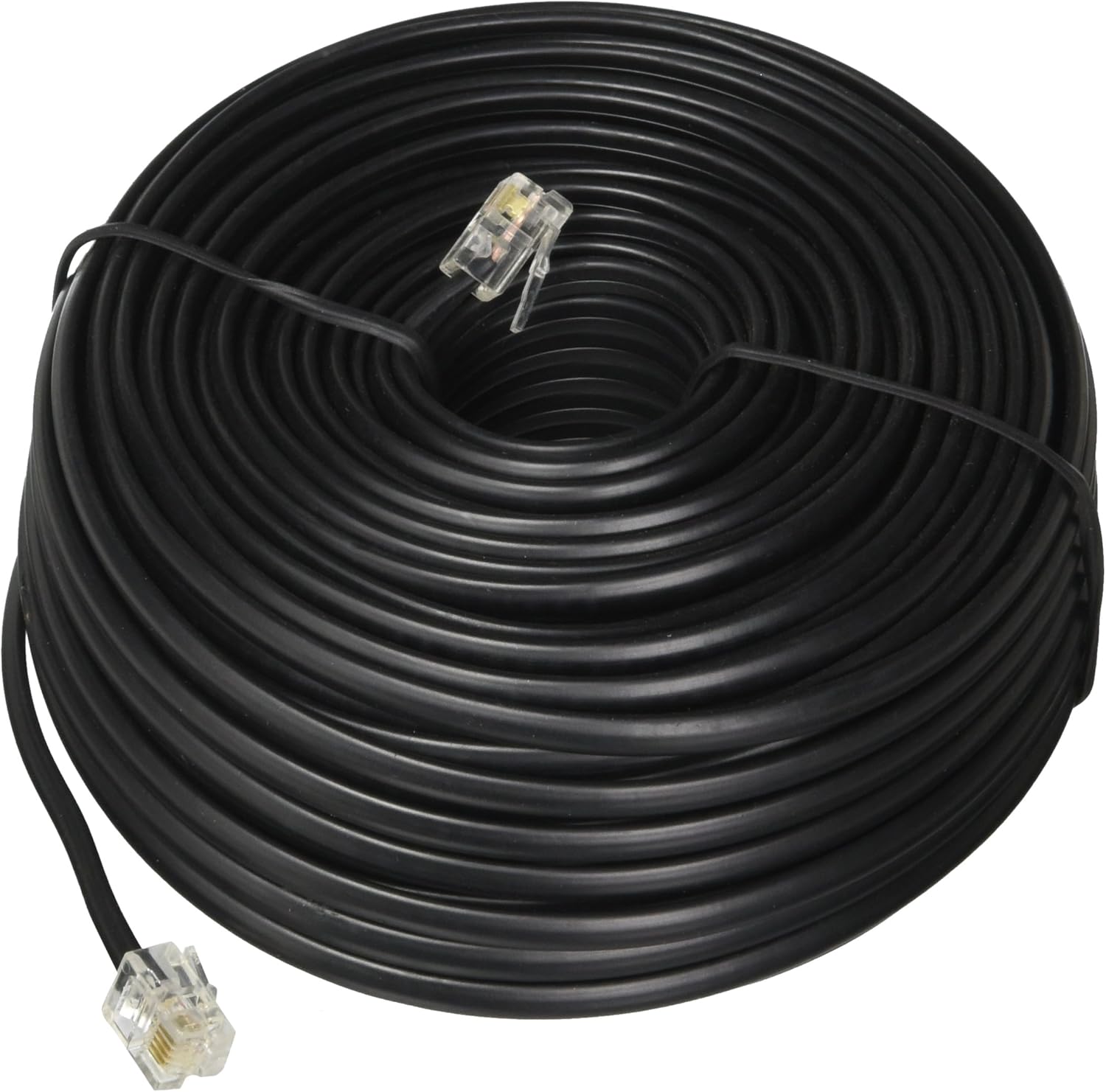 Topzone 100フィート 4c 電話線コード