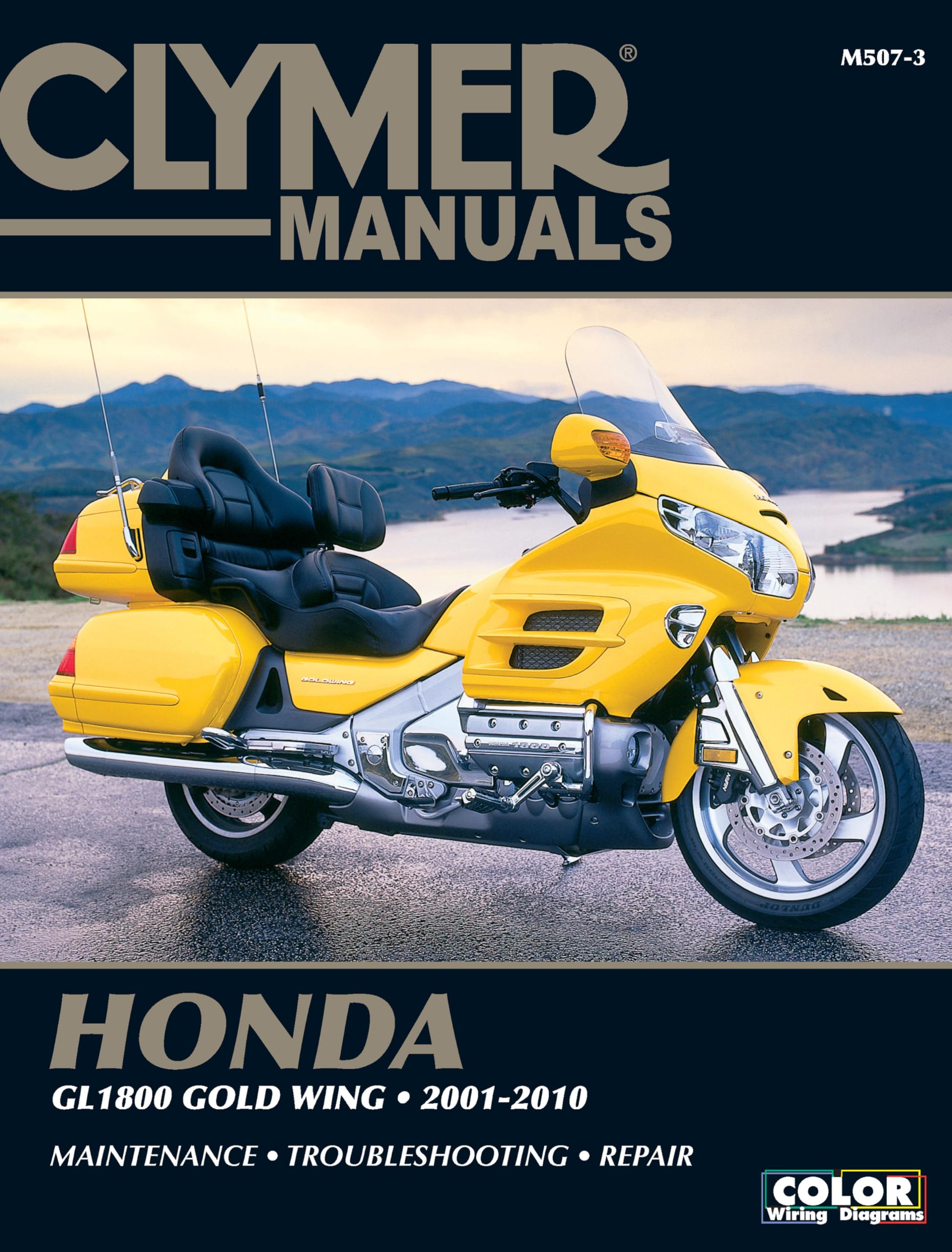 Honda 1800 Gold Wing 2001-2010 (Clymer Color Wiring Diagrams) Penton Staff