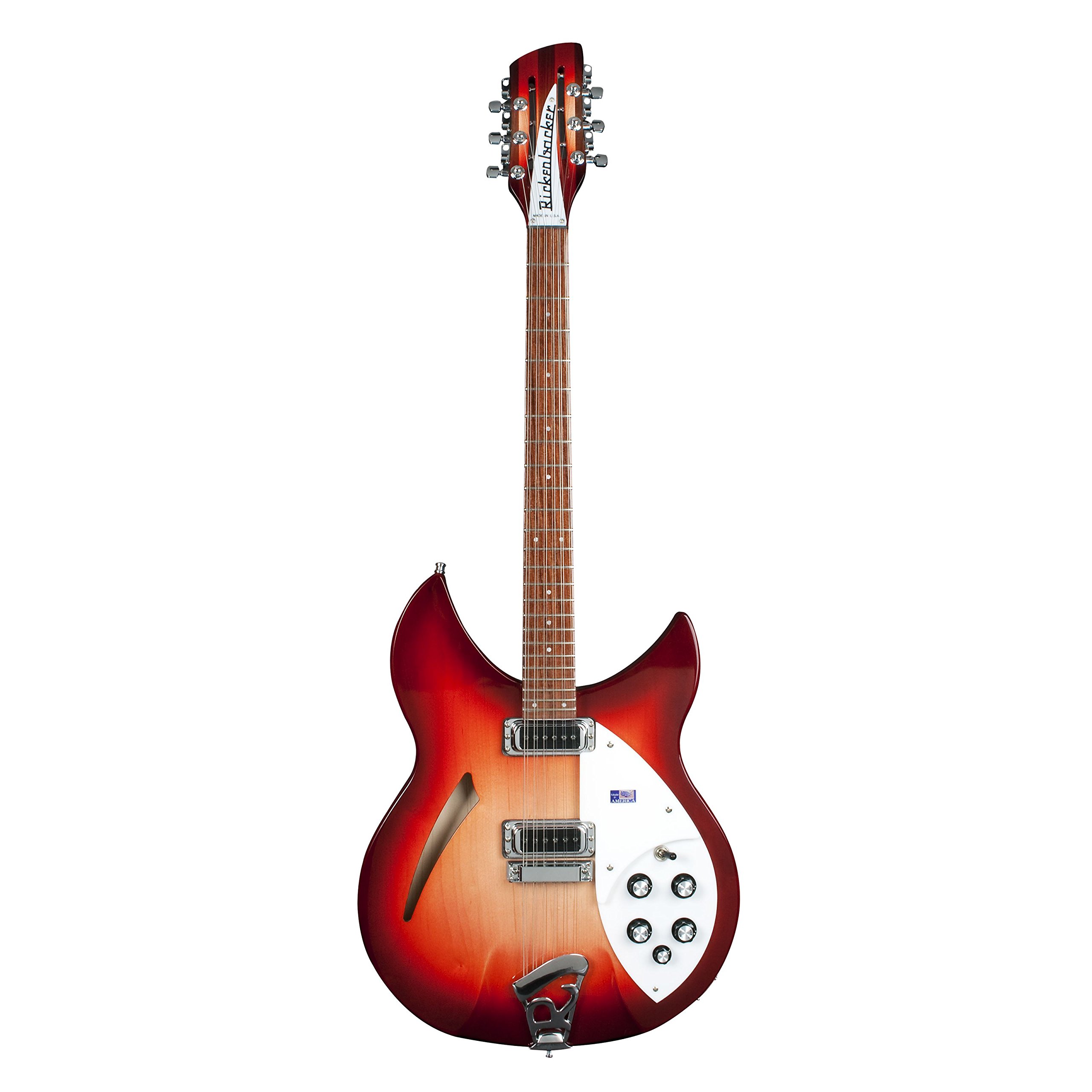 Rickenbacker 330/12 12-String Electric Guit ar, Fireglo - Semi Acoustic Custom Guitar