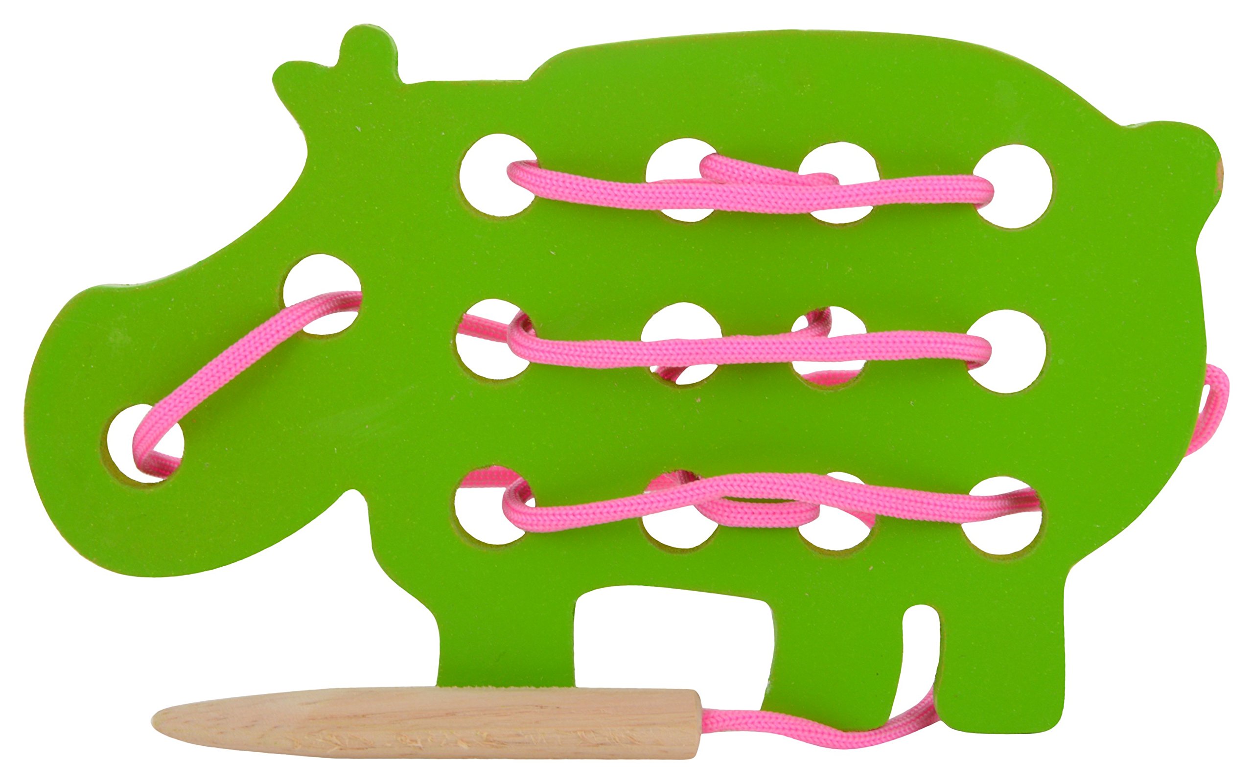 Skillofun Wooden Sewing Toys - Rhino
