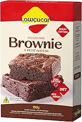 Lowçucar Mistura para Brownie e Petit Gateau Zero Lactose 150g