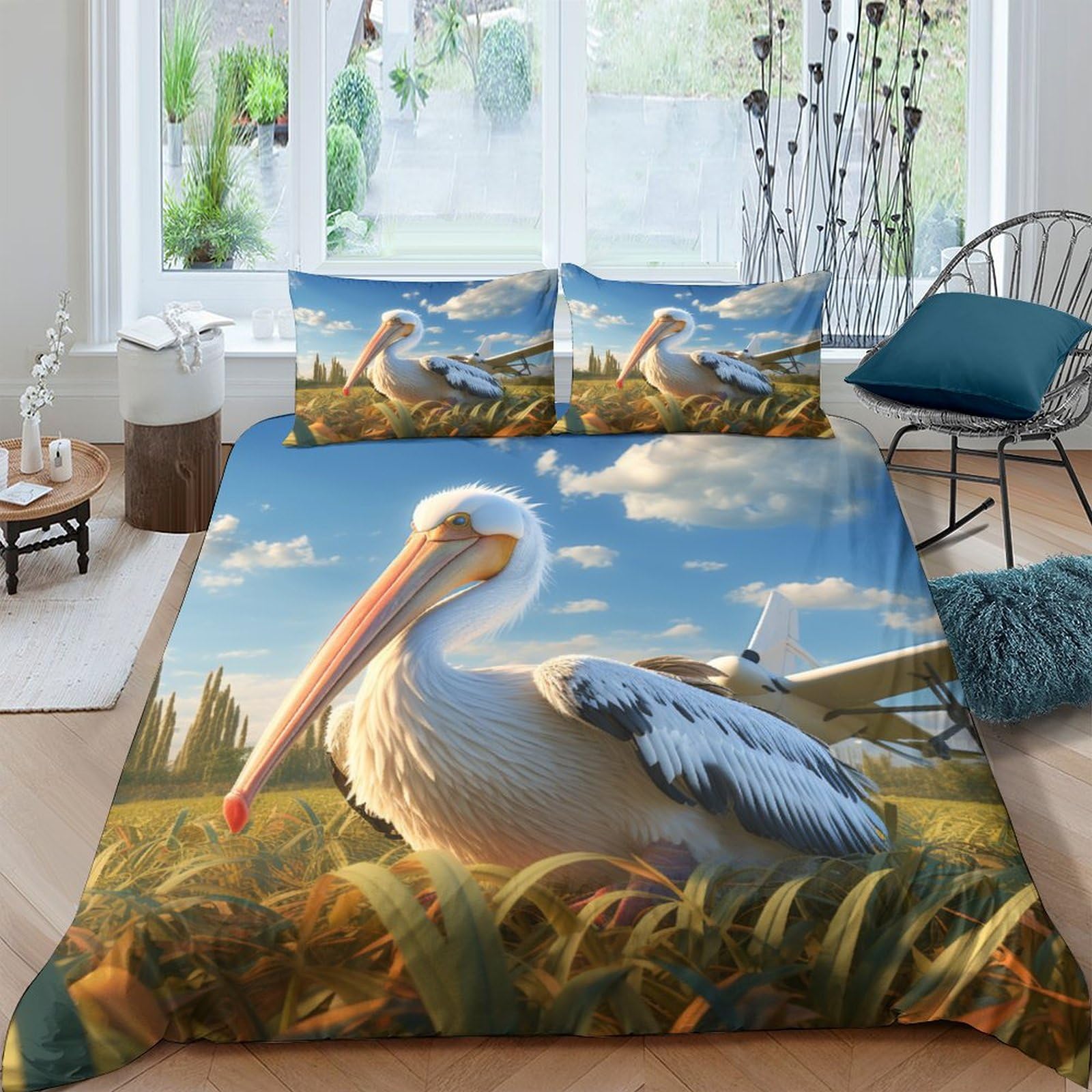 Housse de couette haut de gamme en microfibre douce et respirante hypoallergénique Albatross