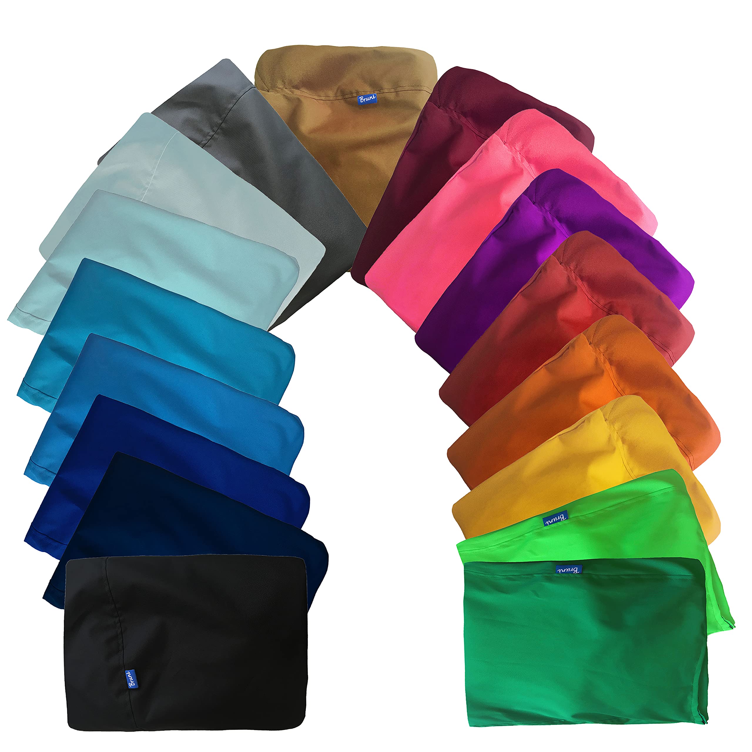 Bruni Classico - Funda para puf (sin relleno), color verde