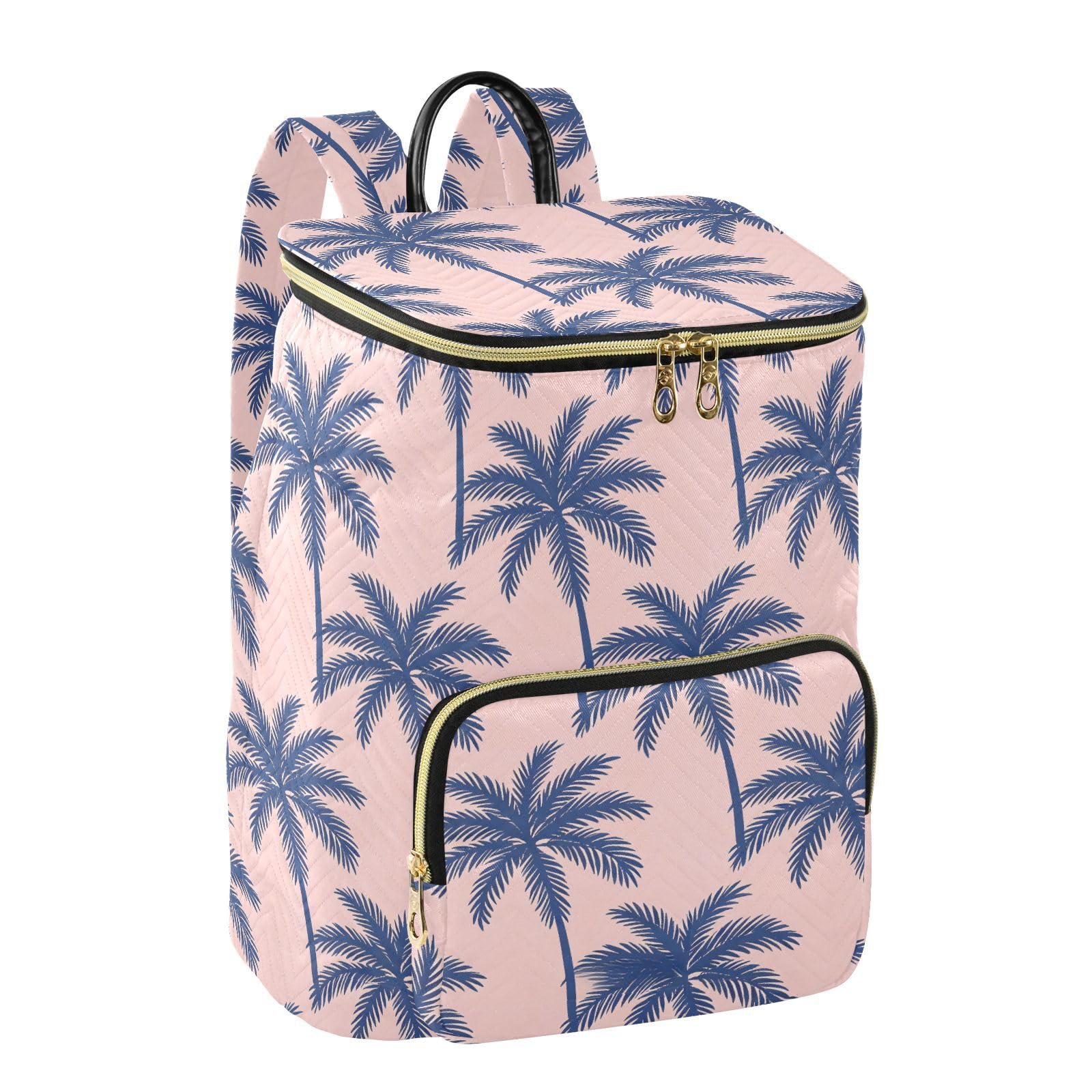 Zaino alla moda da 15 l per le donne leggero durevole versatile borsa | Resistente tessuto trapuntato trasformabile silhouette multi cerniera stoccaggio per le signore viaggio sport gite quotidiane