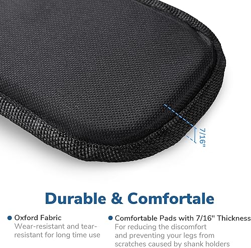 Miniatura 5 de Yescom Paquete de zancos azules para paneles de yeso de 24-40 pulgadas con 1 par de almohadillas protectoras