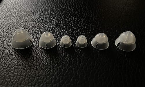 Miniatura 2 de Jungle Care (Mixed S+M+L*2pc) Doble capa mágicos de audífono Domos cómodos PSAP (producto de amplificadores de sonido personal), kit de puntas