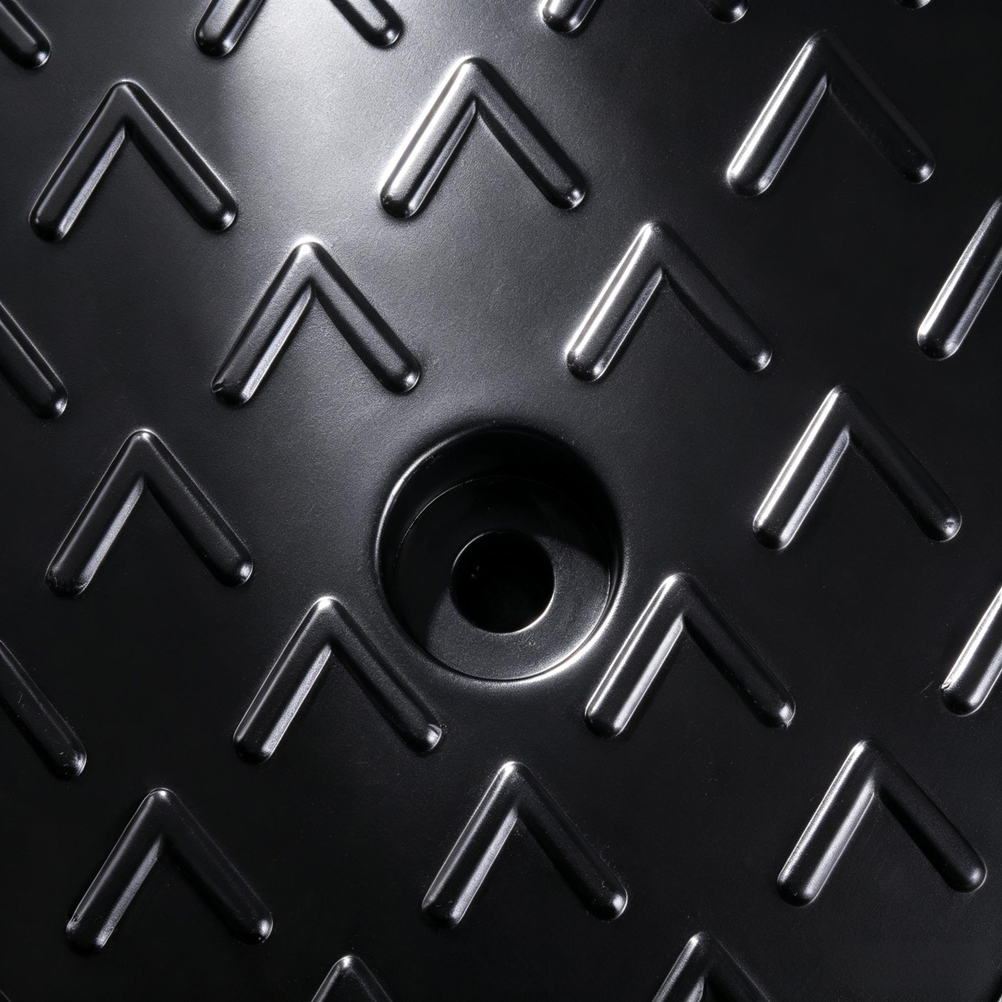 1 Stück Bordsteinrampe aus Gummi 100x25x5cm, Auffahrrampe für Auto, Motorrad, Rollstuhl, rutschfeste Schwellenrampe mit 10 Tonnen Tragfähigkeit, für Hof, Garage, Gehweg