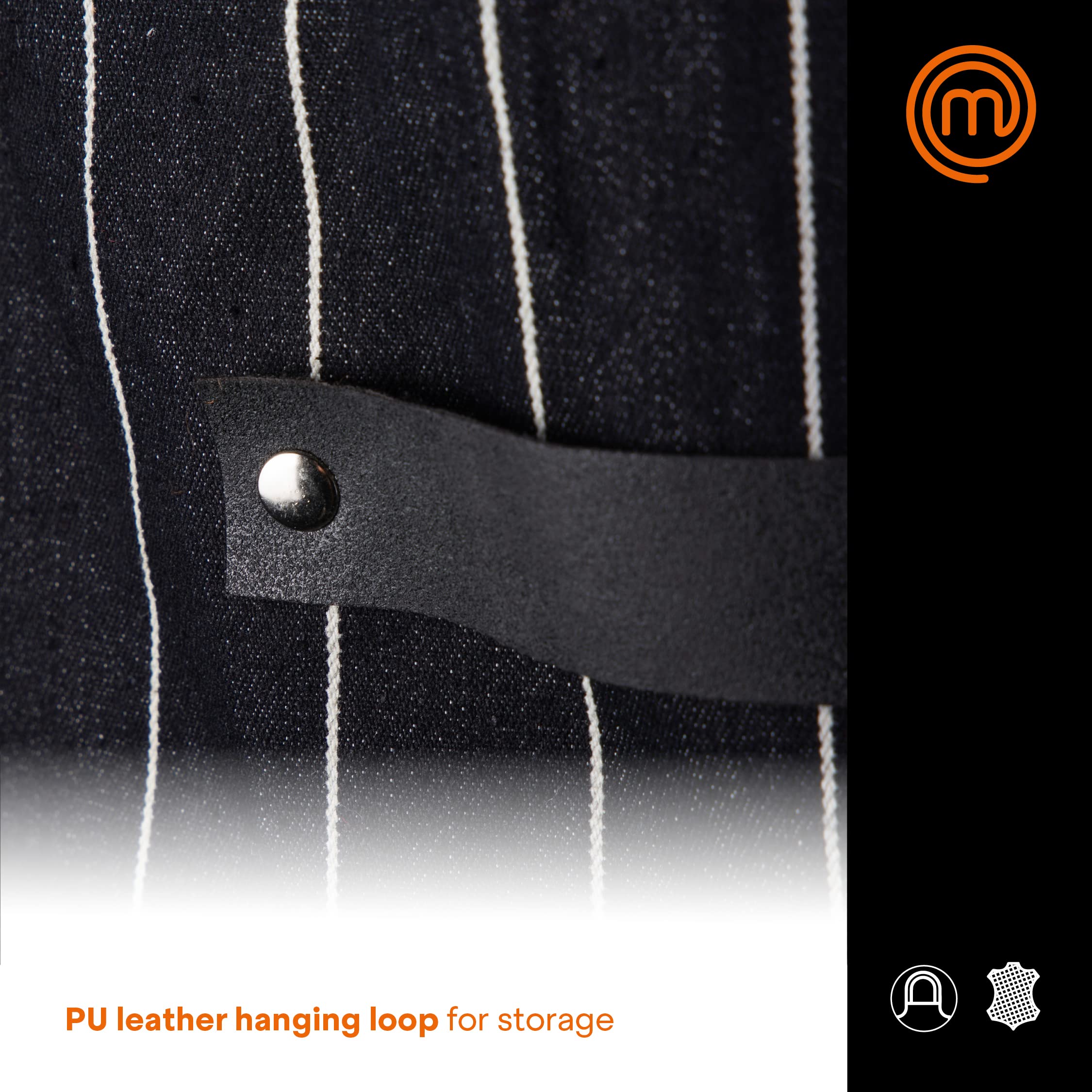 Buy MasterChef Apron for Men & Women with Pocket, 100 Cotton with