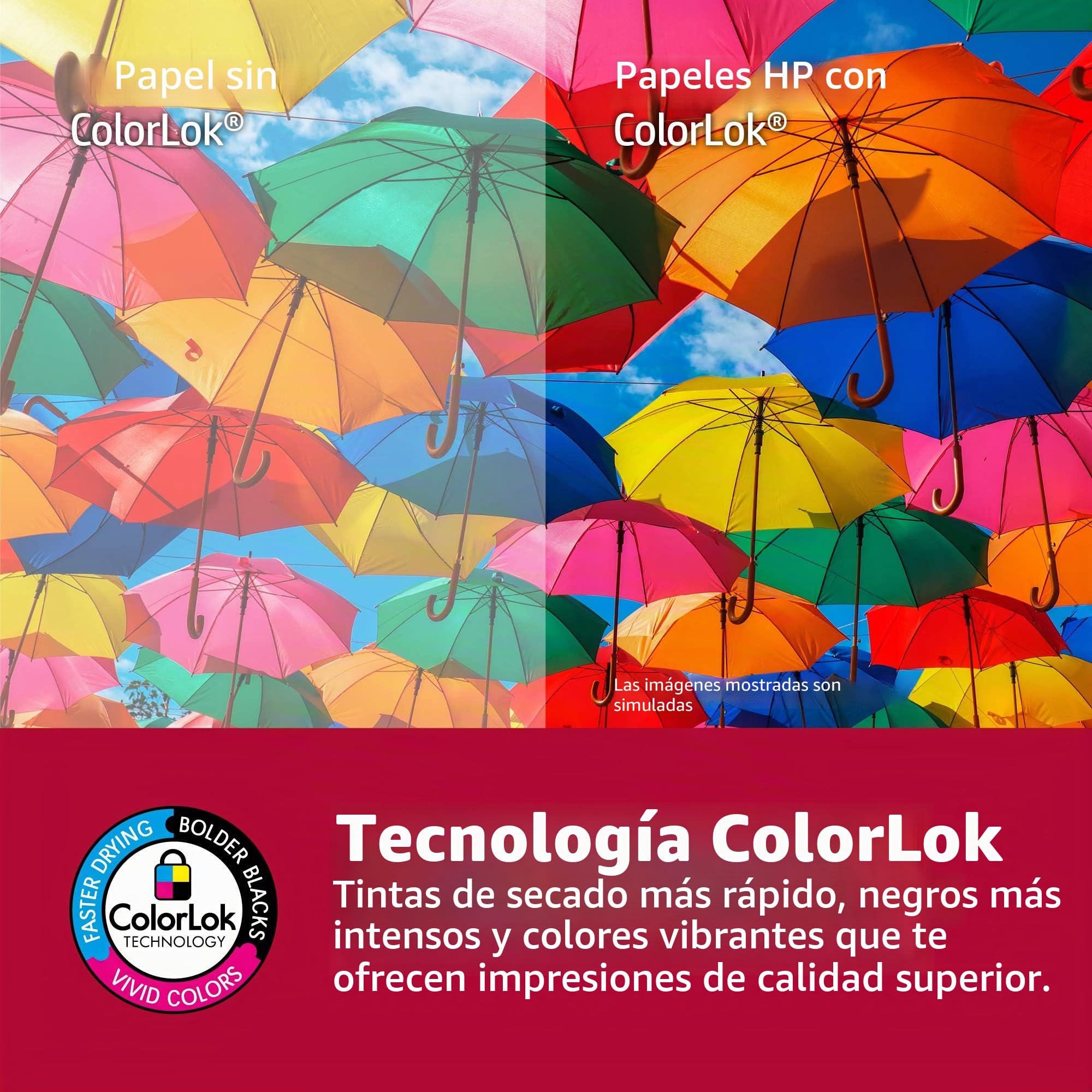 HP Color Laser Paper - Papel Blanco para Copiadora, A4, 1 Caja con 5 Resmas de 250 Hojas