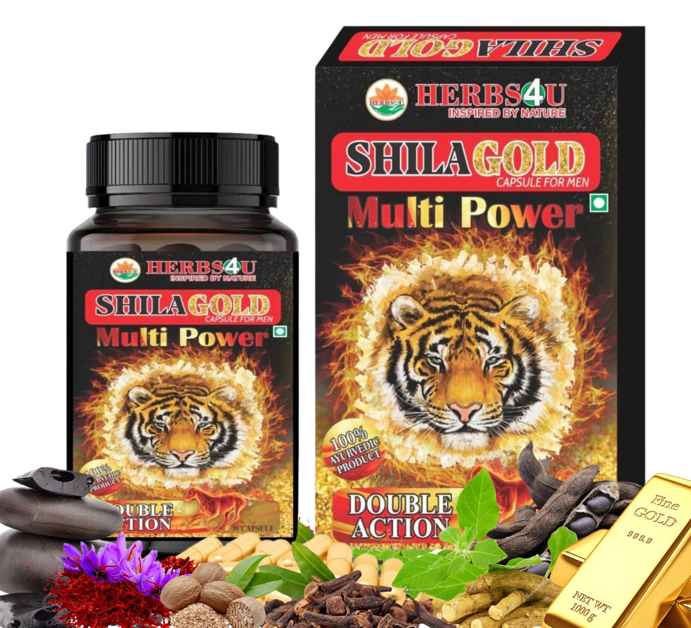INPROVEDA Shilagold Capsules Shilajit Gold For Men Extra Power Contains 24 Carat Gold And Shilajit Increase Long Performance Stamina (B0CG4BPJBT) Amazon Price History, Amazon Price Tracker
