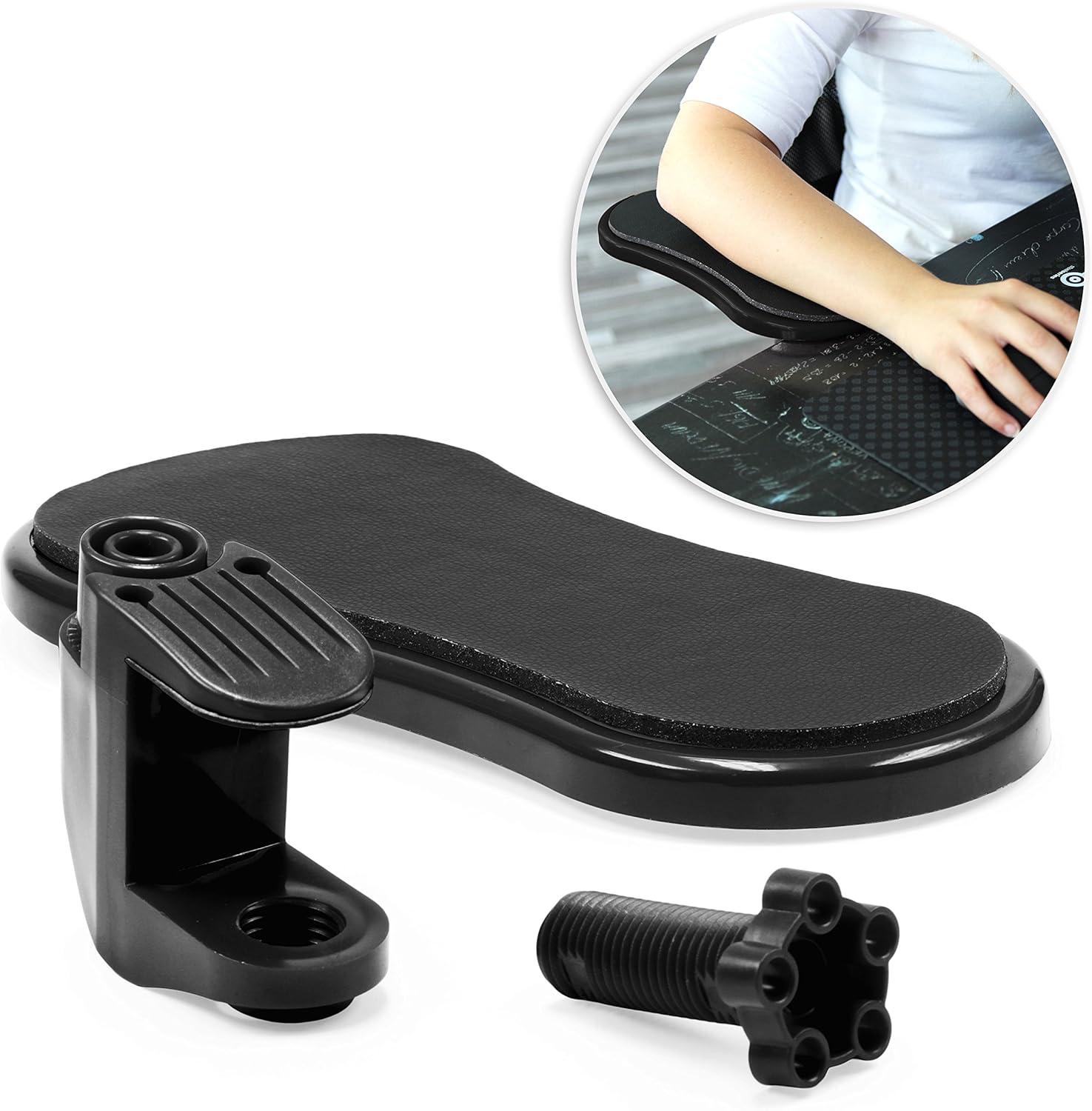 Urcover Universal Armrest, Ergonomic Computer Arm Support [ 180