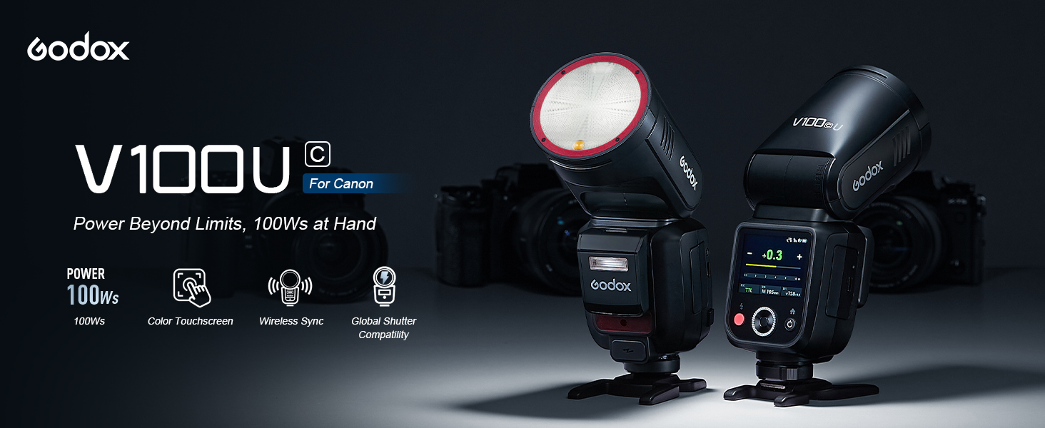 Canon EOS 750Dカメラ＋SIGMA10-20＋Godoxフラッシュ Amazon.com : Godox V100-C USA Version Flash for Canon Camera with
