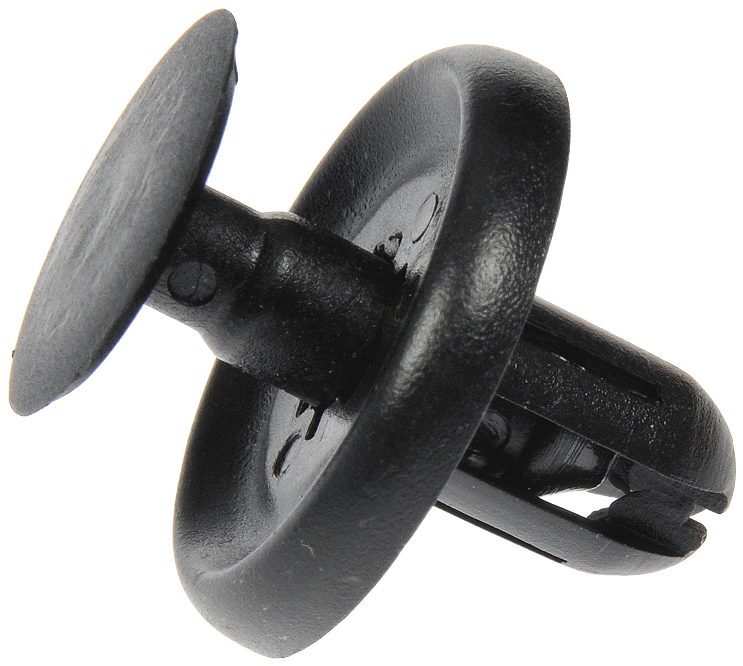 Dorman 700-077 Splash Shield Clip - Toyota Large, Black, 20 Pack - Dorman - Autograde Fender Molding Retainer 700-077 - SPLASH SHIELD CLIP - Splash Shield Clip - Toyota Large - General Use Retainer - Constructed of quality materials, this multi-purpose retainer provides the same function and versatility as the original equipment retainer ensuring long service life. - Splash Shield Clip - Toyota Large