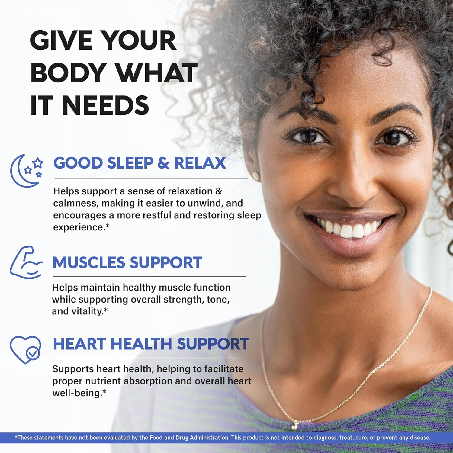 Magnesium Glycinate 500 mg - Chelated Supplement - High Absorption Form of Magnesium - Support for Sleep, Muscle & Heart Health - Made in USA, Lab Tested & Non-GMO - 120 Capsules - Image 3