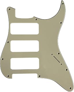 カスタム For Fender Stratocaster Strat P90 3 Pickup Style ギターピックガード (3プライミントグリーン)