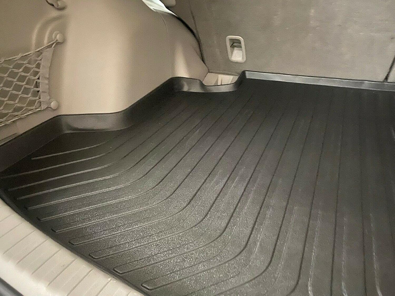 Cargo Liner - Trunk Mat for Honda CR-V 2012-2016 – Weather-Resistant Trunk Mats for Cars with Raised Lip – Non-Slip Car Trunk Mat Rubber – Easy to Install – Laser Pre-Cut Design