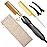 BudiGl Hot Comb Hair Straightener Pressing Combs - Ceramic Electric Straightening Comb for Natural Black Beard Wigs Holiday Gift