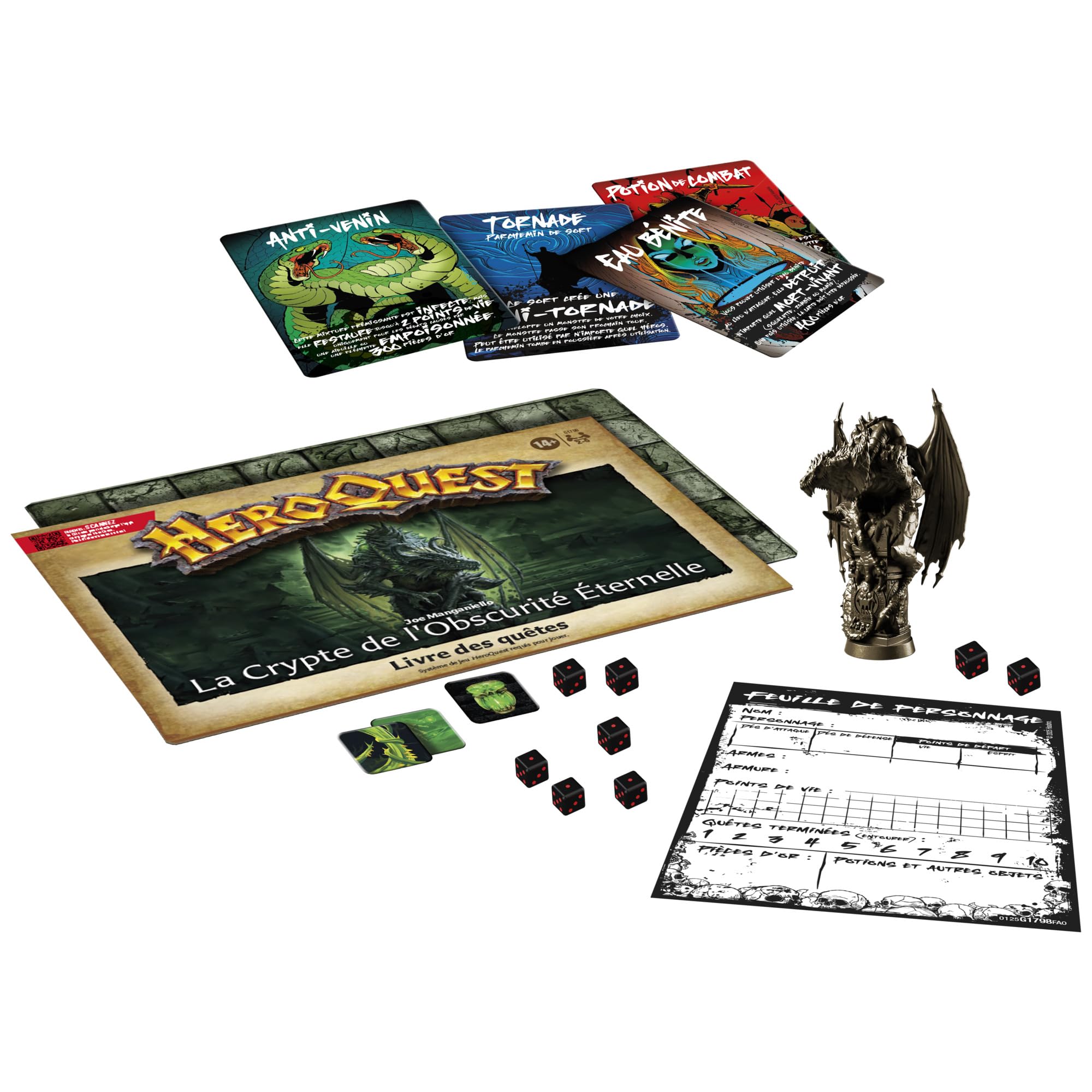 Avalon Hill HEROQUEST Crypt of Perpetual Darkness