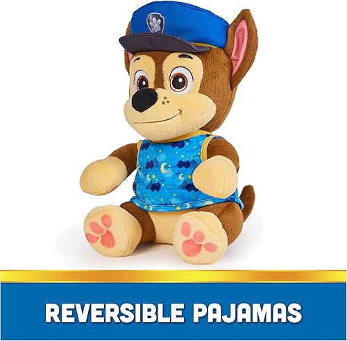 Miniatura 9 de Paw Patrol, Bedtime - Peluche Skye, animal de peluche de 10 pulgadas con atuendo reversible, juguetes para niños y niñas a partir de 3 años