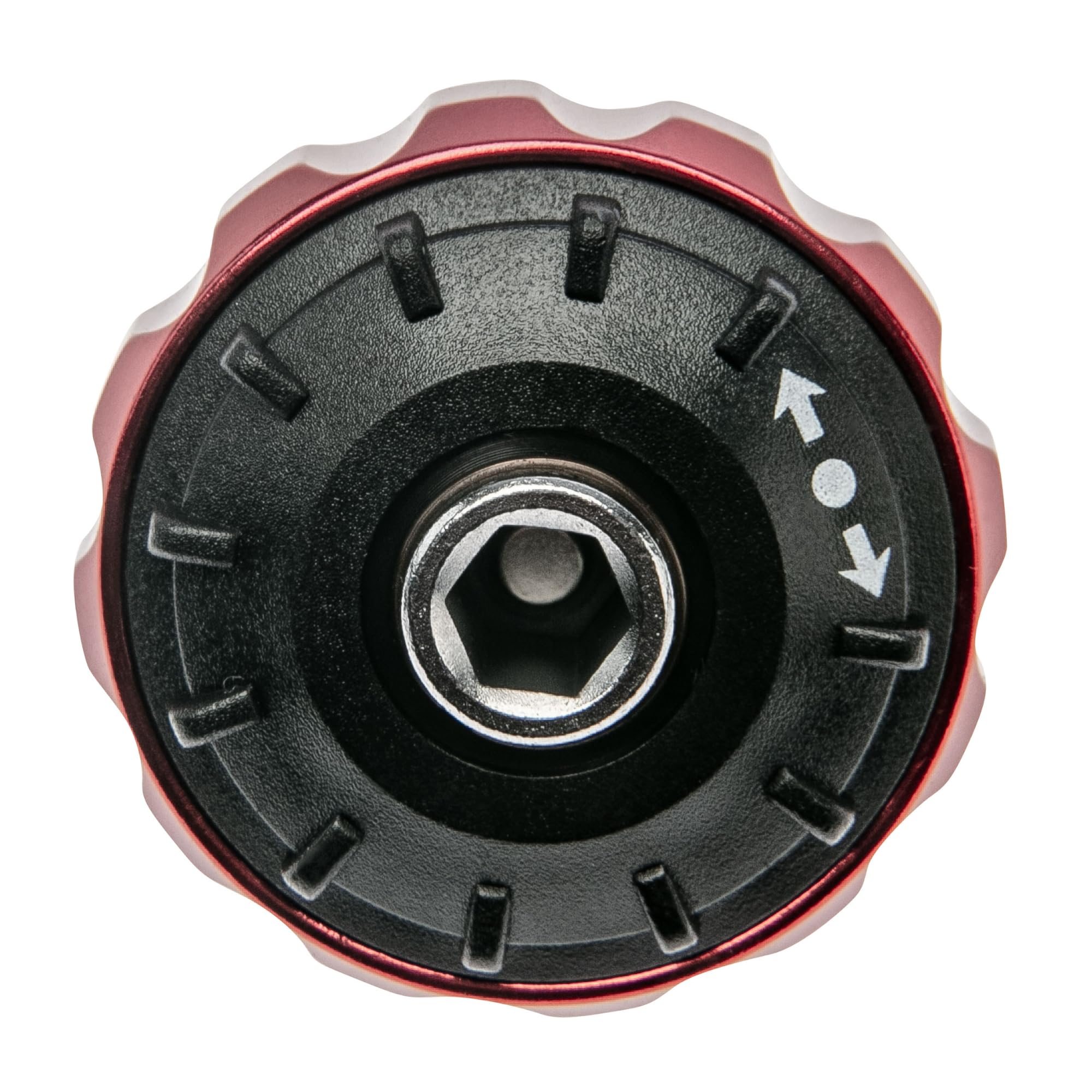 WGB Das Werkzeug Kleine Fingerratsche mit Bithalter | 1/4" Mini Schraubenzieher Werkzeug für beengte Stellen | Ratschen Schraubendreher Gadget für Männer & Frauen - 5