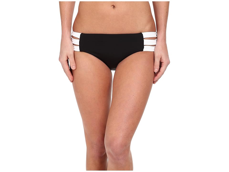 

Seafolly Block Party Multi Strap Hipster (Black) Women's Swimwear
