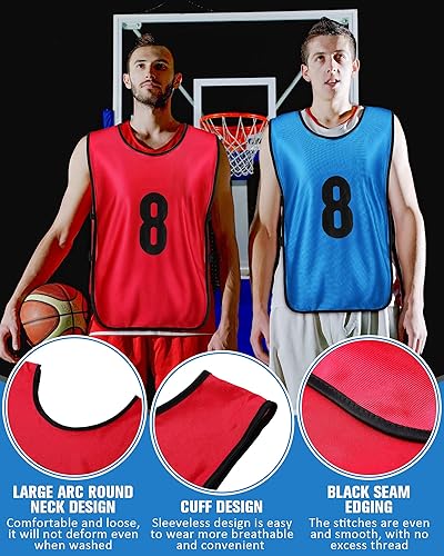 Vista 25 de Yahenda 24 unidades de pantalones deportivos con cinturón para adultos Verde