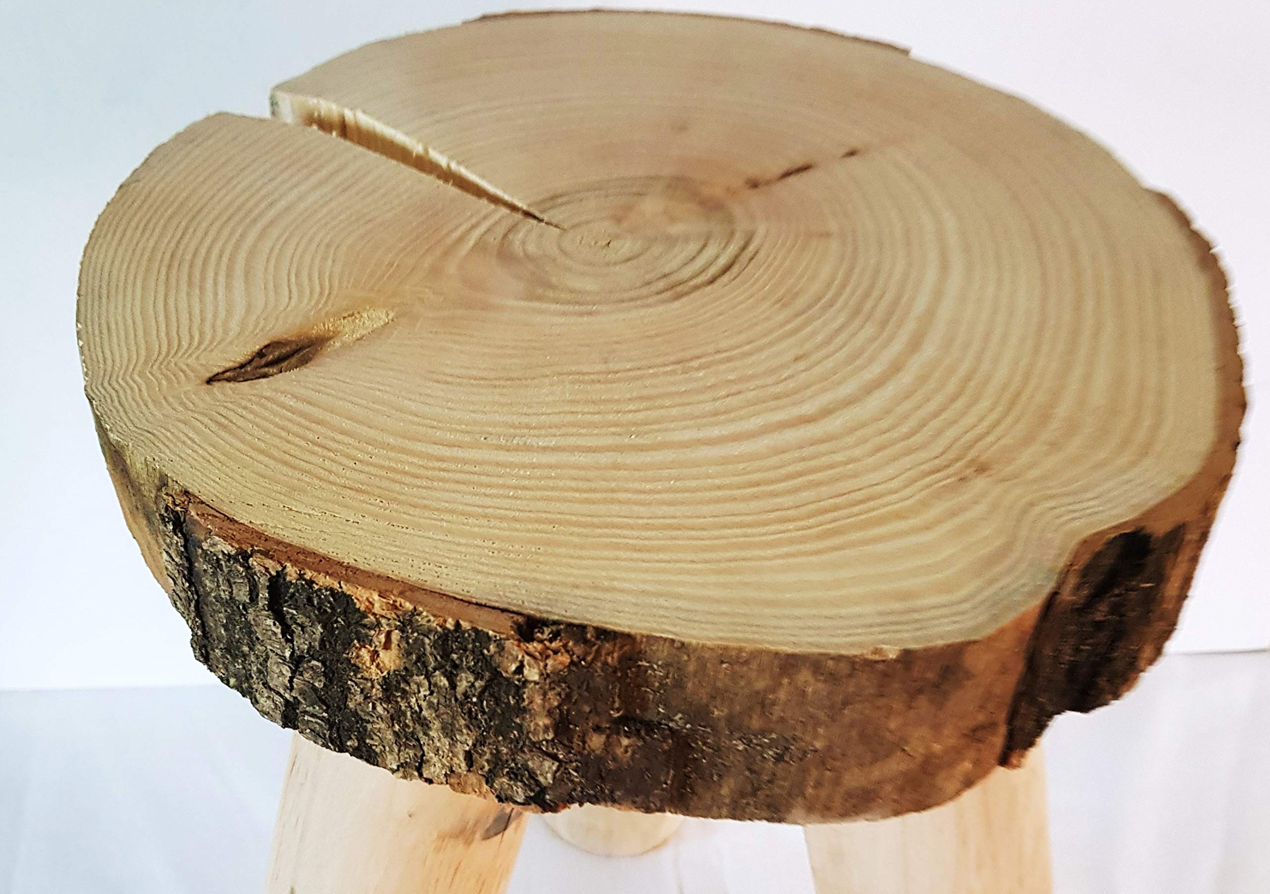 Toller Garten Hocker Kinderhocker aus Massivholz Möbel aus Holz
