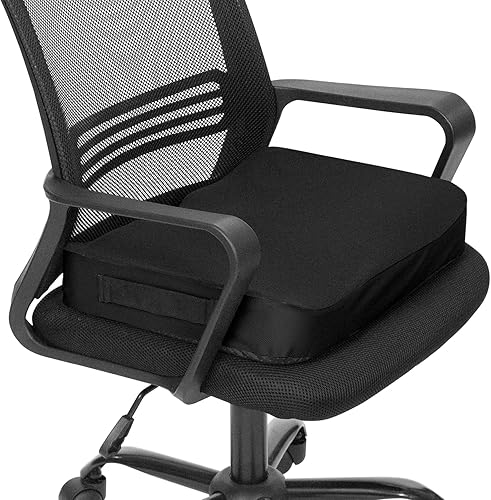 Vive Almohada de alivio del dolor de ciática para sentarse, cojín de coxis para asiento del conductor del automóvil, silla de oficina, escritorio,