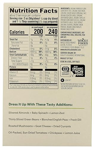 Miniatura 2 de 365 by Whole Foods Market Arroz Pilaf Ajo Y Hierbas Orgánicas 61 onzas