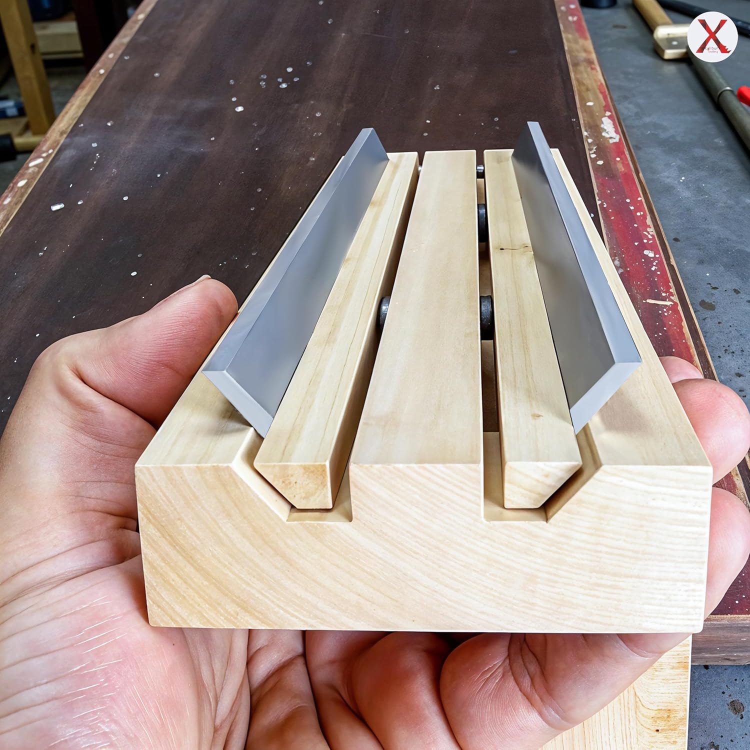 Fits Grizzly G1033, G9740, G0454, H7269, 20 x 1 x 1/8 Inch Planer Blades HSS Jointer Knives, Made by Xcalibur Tooling - Pack of 2