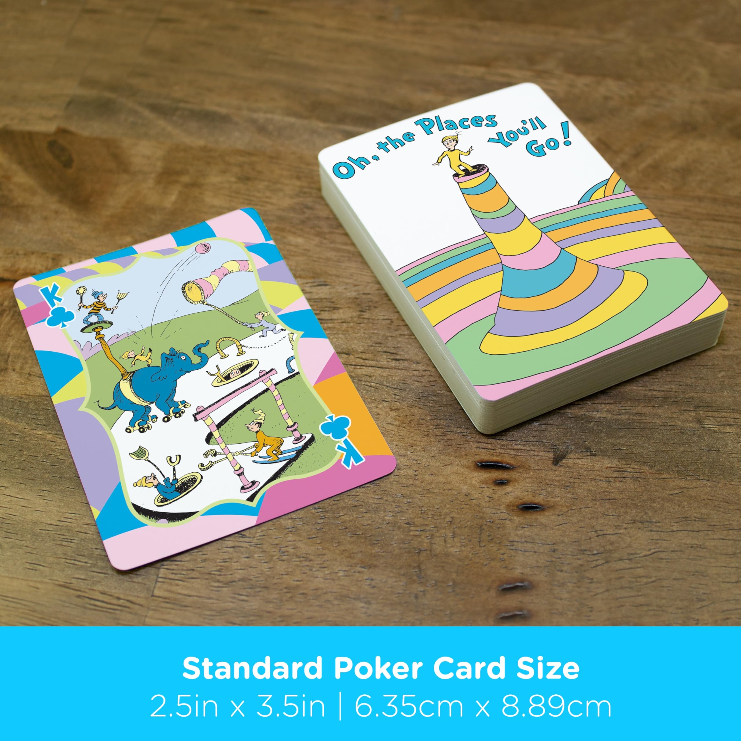 Amazon.com: Aquarius Oh The Places You'll Go Playing Cards