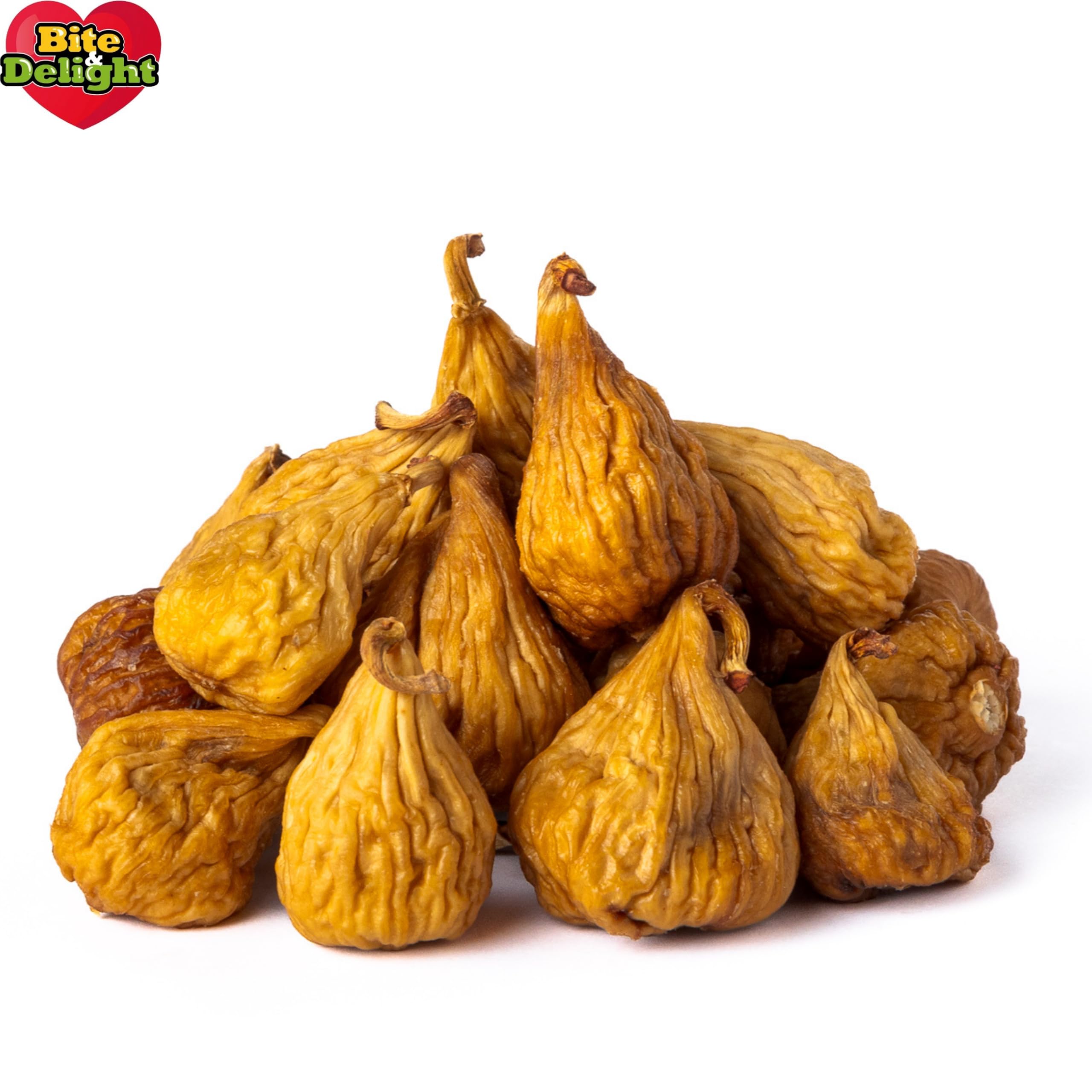 Bite & Delight 2kg Higos Secos Suaves de España – Fruta Deshidratada Saludable, Bajo en Azúcar, Rico en Nutrientes – Ideal para Postres y Muesli