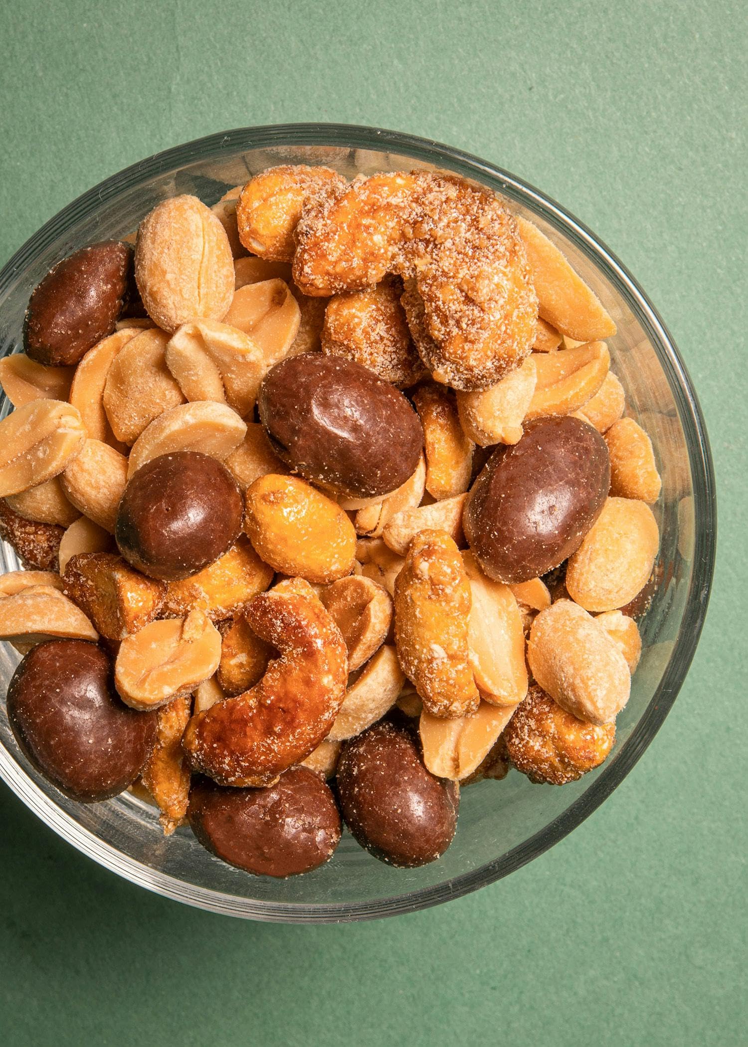 KoRo - Mix di frutta secca sweet & salty 1 kg - Arachidi, anacardi e cioccolato fondente - Vegan