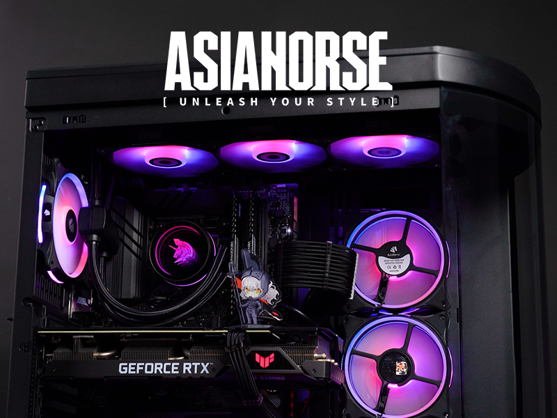 AsiaHorse WK-A360 ARGB All-in-One AIO CPU Liquid Cooler, Wandering