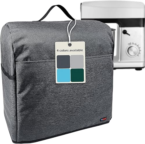 TORISING Funda a prueba de polvo para batidora de pie, con bolsa organizadora para mezcladora Kitchenaid, múltiples bolsillos para varios accesorios