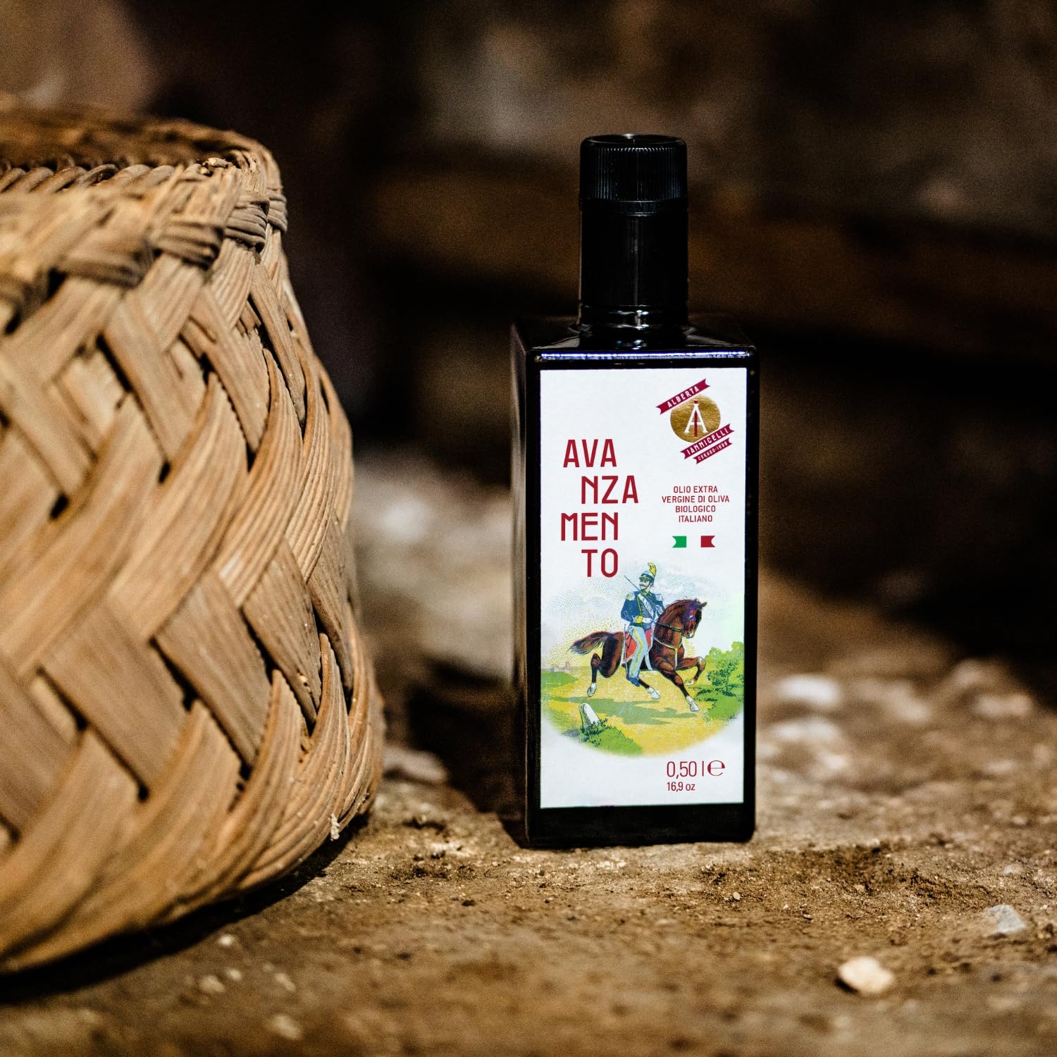 Finissimo di Ceraso - Filtrowana Organiczna Oliwa z Oliwek Extra Virgin - 100% Made in Italy - Alberta Iannicelli Azienda Agricola (500 ml x 6)
