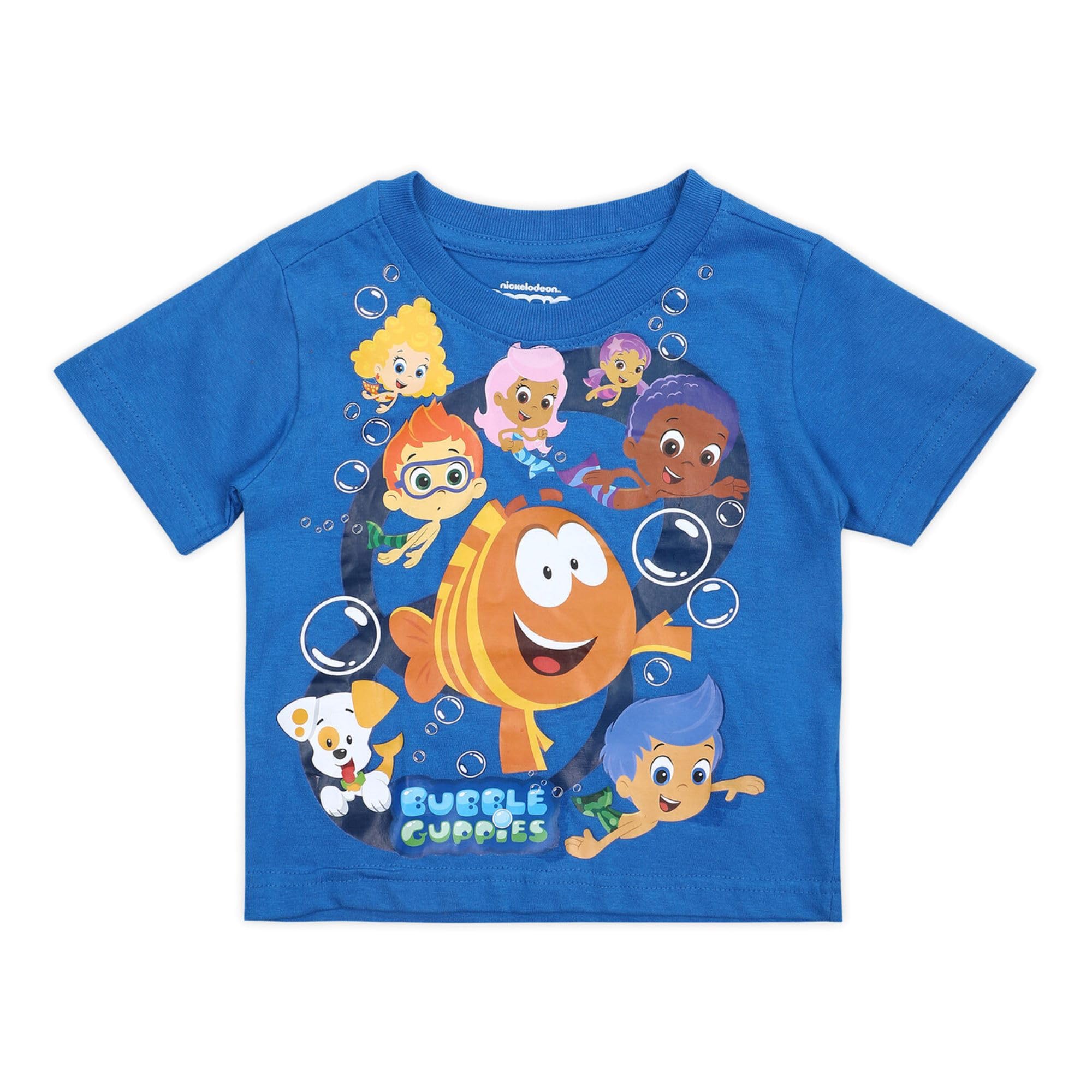 Nickelodeon Boys' Bubble Guppies Short Sleeve T-Shirt
