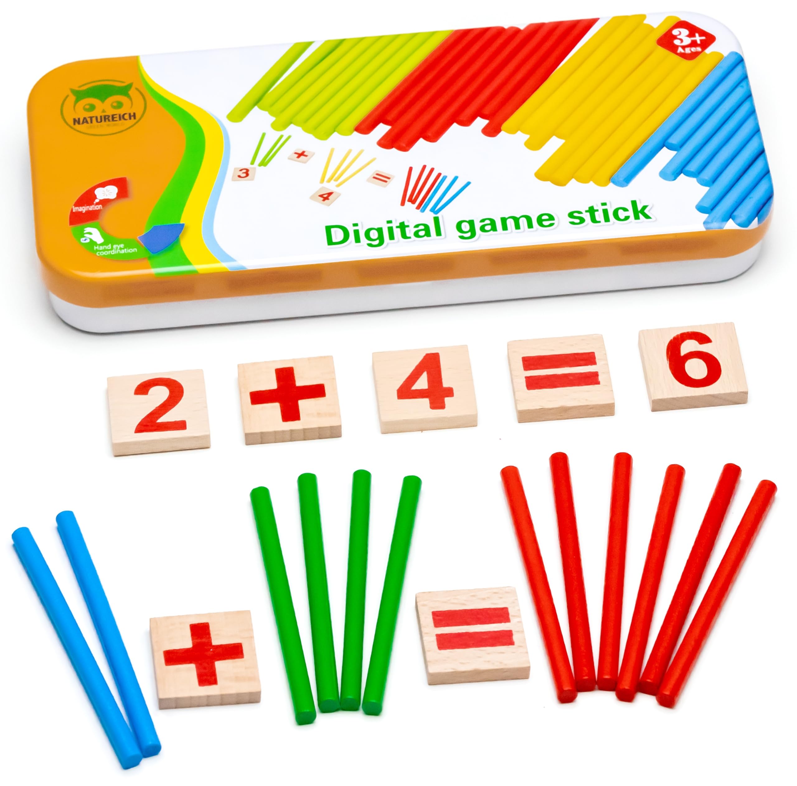 Natureich Montessori Mathe Spielzeug