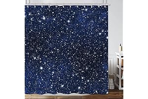 Space Shower Curtain Cosmic Galaxy Universe