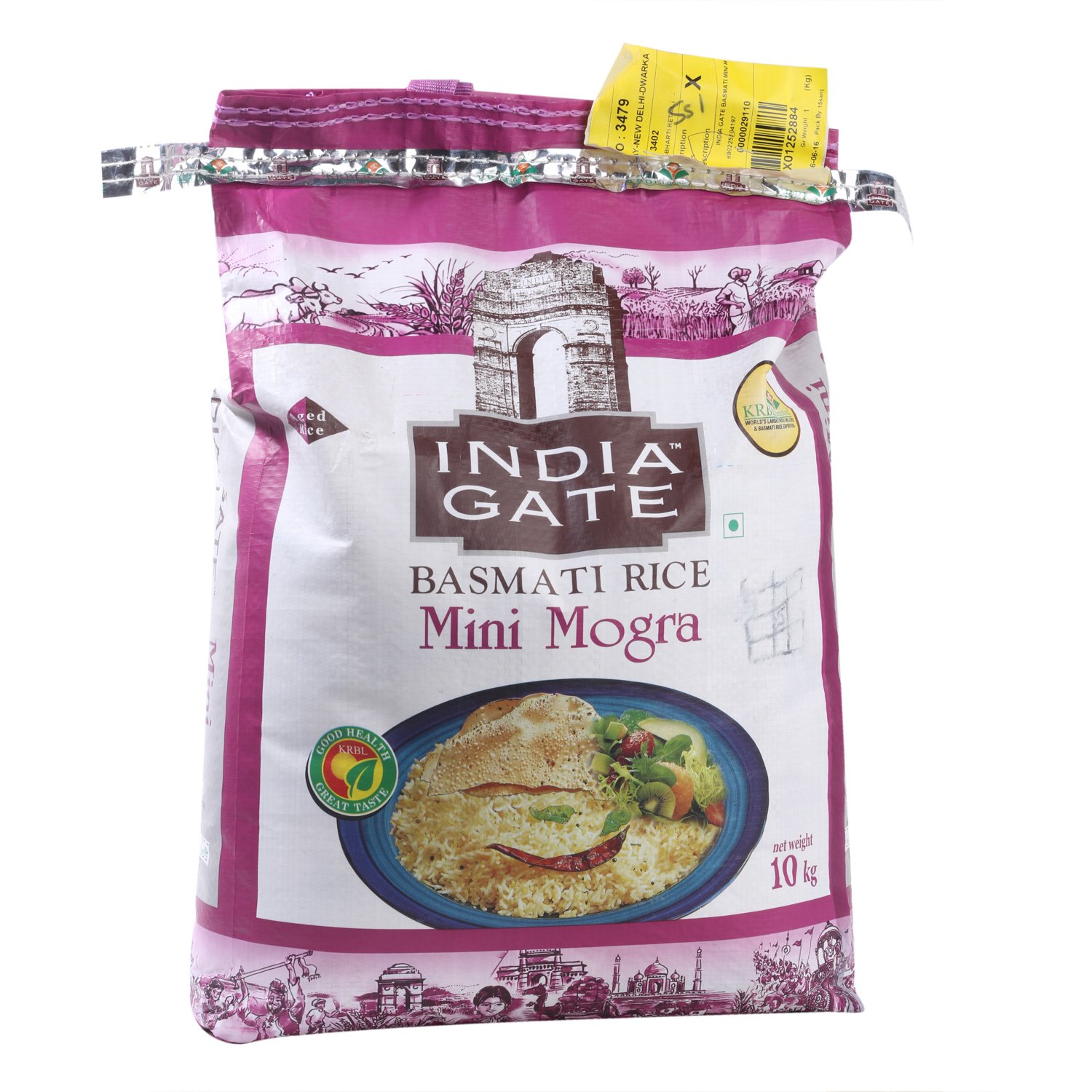 India Gate Rice - Basmati Mini Mogra, 10kg Pack (B01IBTD1UM) Amazon Price History, Amazon Price Tracker
