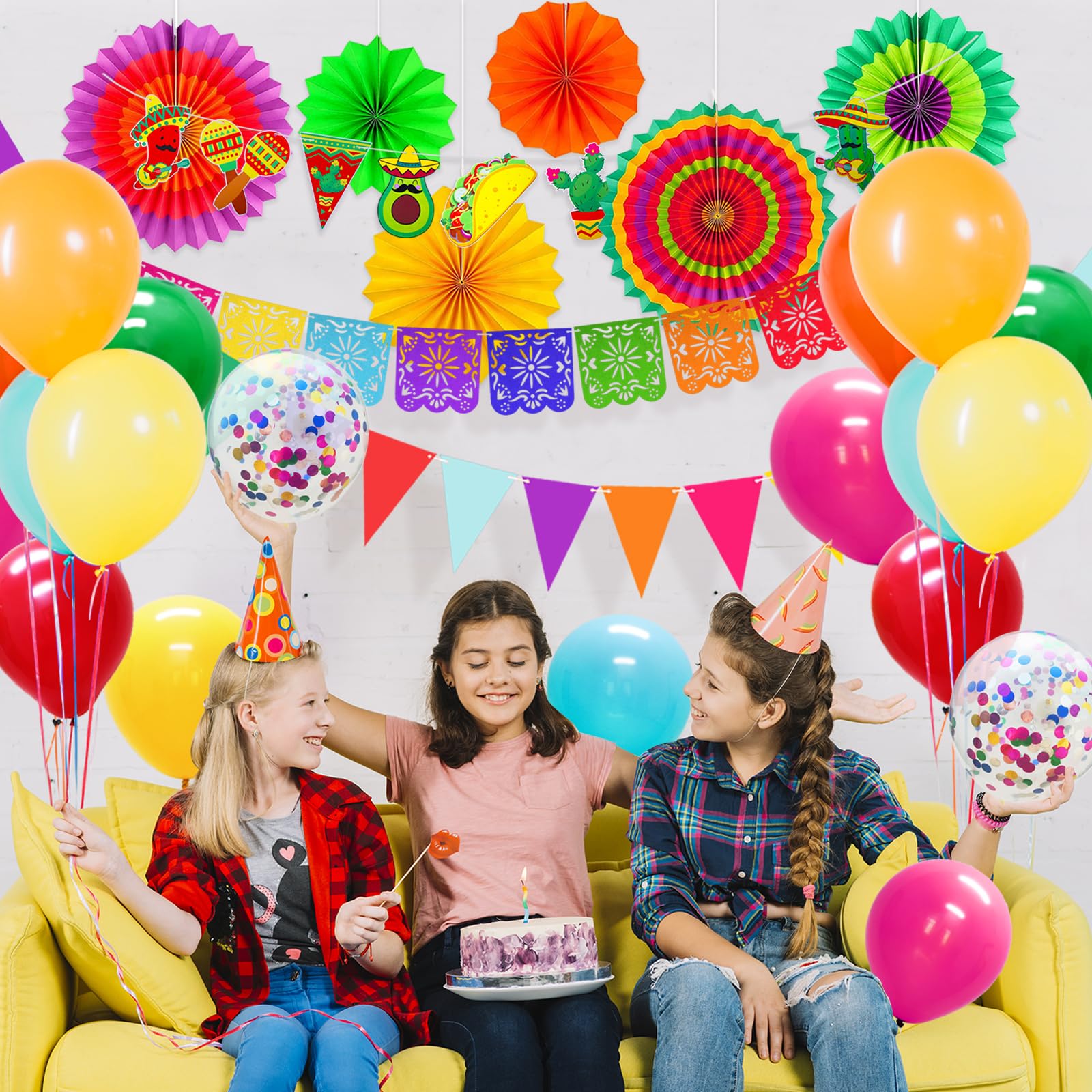 Amazon | メキシカンパーティーデコレーション 41ピース