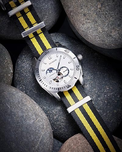 Miniatura 4 de Correas de reloj de repuesto de nailon balístico de alta calidad de NATO G10, con hebilla de acero inoxidable, para hombres y mujeres, 0.709