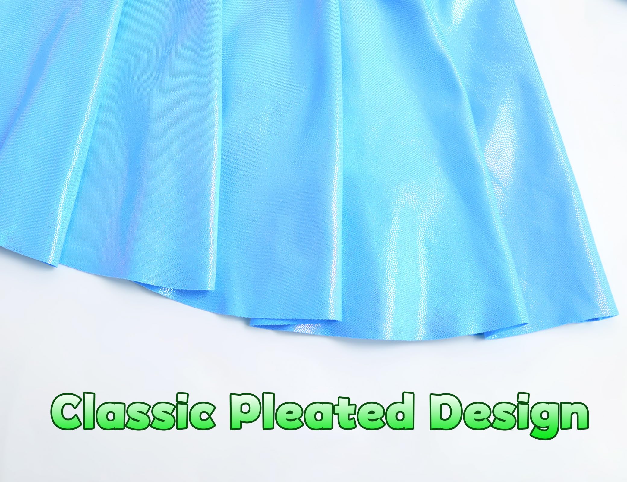 Blue Metallic Skort main image 1