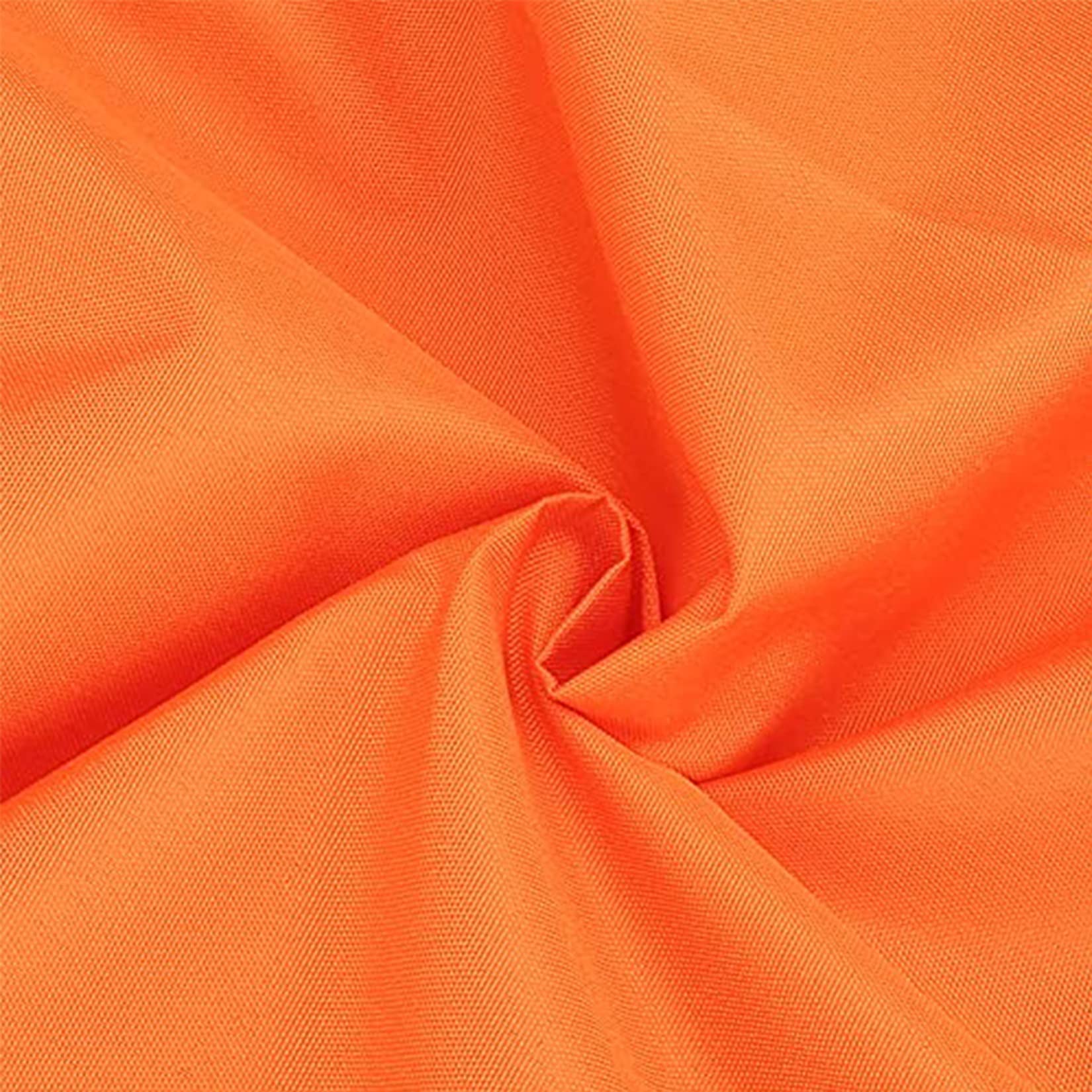 KUAW Parasole Rettangolare 5x6M per Balconi Arredo Giardino Gazebo Copertura Pergolato Telo Ombreggiante Vela Impermeabile Frangivento Protezione Acqua Resistente al Vento, Arancione