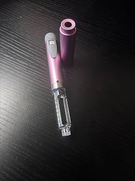 Reusable Injection Pen Pink with Cartridge