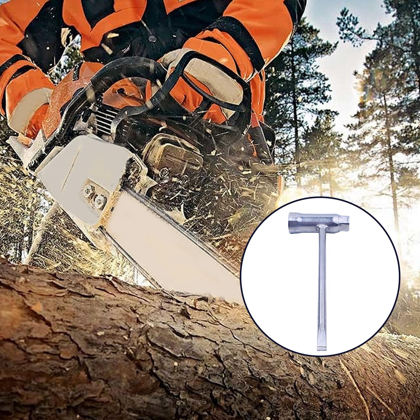 Outil de dépose d'embrayage, Pour Husqvarna Rancher 340 345 346 350 351 353 445 450 455 460 502 54 16-03, 502541601 502541000.