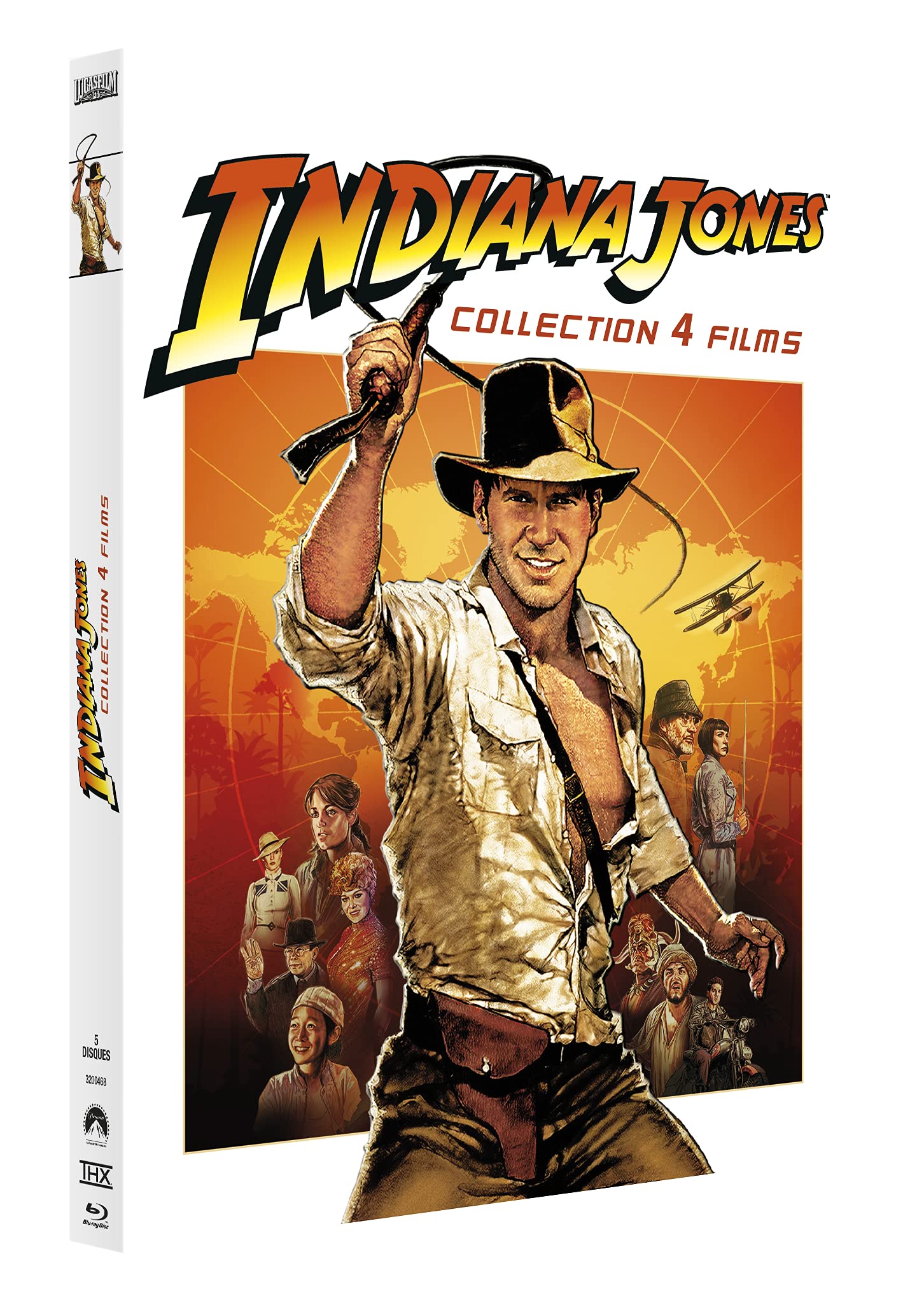 Coffret Intégrale Indiana Jones [Blu-ray]
